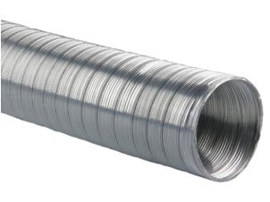 Renson Semidec flexibel 130mm 1,5m aluminium