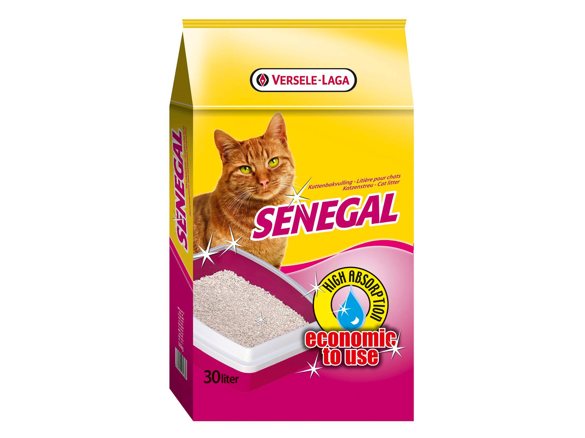 Versele Senegal litière pour chat 18kg