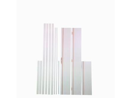 Solid Senza Classico deurkast 202,2x16,5 cm witte eik 1