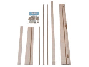 Solid Senza Classico deurkast 202,2x16,5 cm witte eik