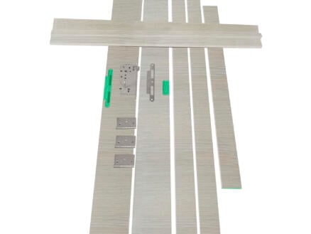 Solid Senza Classico kit d'ébrasement MDF hydrofuge 202x30 cm chêne blanc 1
