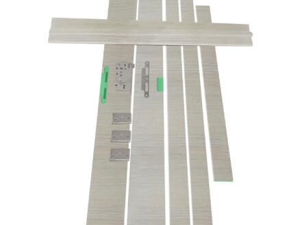 Solid Senza Classico kit d'ébrasement hydrofuge 202x20 cm chêne blanc 1