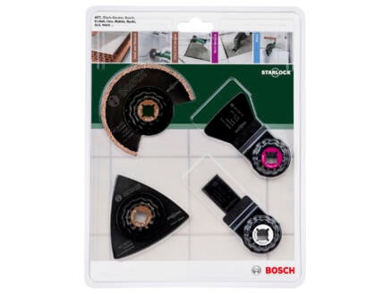 Bosch Set de carreaux 4 pièces
