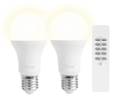 Trust Set de lampes Smart avec télécommande ALED2-10R 1
