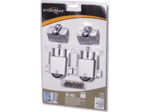 StoreMax Set de roulettes R-40