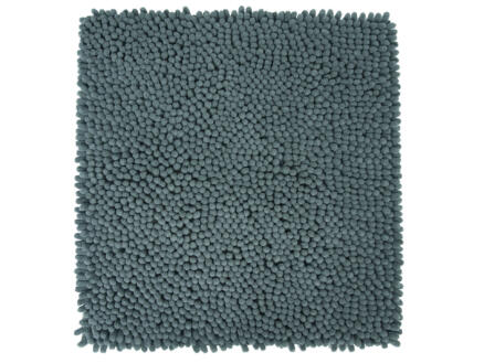 Differnz Shaggy tapis de bain 60x60 cm gris 1