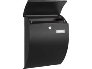 Practo Garden Sheffield boîte aux lettres acier laqué noir