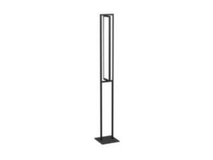 Eglo Siberia LED staanlamp 34W dimbaar zwart/wit
