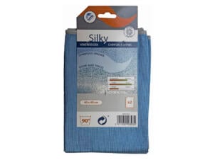 Flipper Silky chiffon pour verre et vitres 40x40 cm 2 pièces