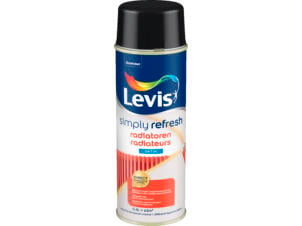 Levis Simply Refresh laque en spray peinture radiateur satin 0,4l black touch