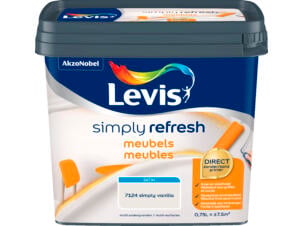 Levis Simply Refresh laque pour meubles silk gloss 0,75l simply vanilla