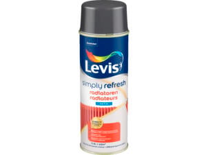Levis Simply Refresh radiatorlak spray zijdeglans 0,4l pepper touch