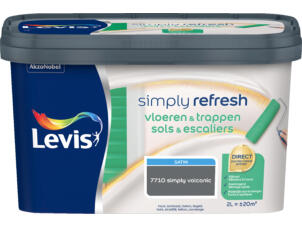 Levis Simply Refresh sols & escaliers satin 2l simply volcanic