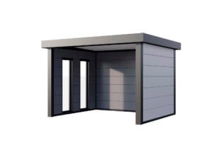 Telluria Singolo 3630 metalen overkapping 298x358x265 cm + ramen wit