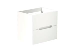 Aquatrends Sira meuble lavabo 60cm 2 tiroirs blanc mat