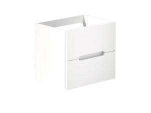 Aquatrends Sira wastafelkast 60cm 2 lades mat wit