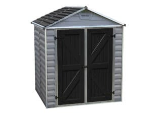 Canopia Skylight abri de jardin en résine 185,4x153,6x217 cm gris foncé