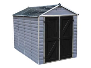 Canopia Skylight abri de jardin en résine 185,4x303,6x217 cm gris foncé