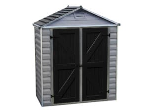 Canopia Skylight kunststof tuinhuis 185,4x90,2x217 cm donkergrijs