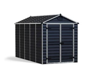 Canopia Skylight kunststof tuinhuis 378x185x217 cm donkergrijs