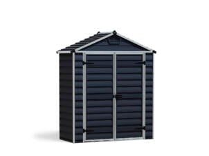 Canopia Skylight kunststof tuinhuis 90x185x217 cm donkergrijs