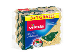Vileda Slalom Universal éponge à récurer 3+1