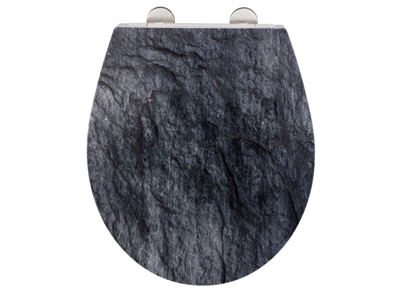 Wenko WC-bril Slate Rock