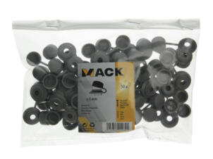 Mack Sluitschelpen 5mm grijs 50 stuks