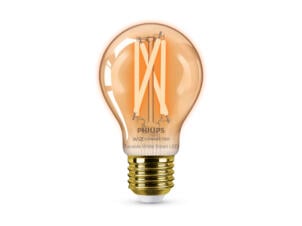 Philips Smart LED kogellamp filament amberglas E27 50W dimbaar