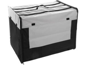 Flamingo Smart Top Plus transportmand 64,5x46,5x53 cm zwart/grijs
