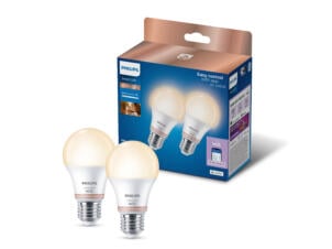 Philips Smart ampoule LED poire E27 60W dimmable 2 pièces