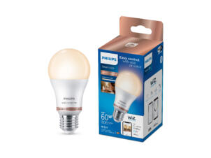 Philips Smart ampoule LED poire E27 60W dimmable blanc
