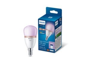 Philips Smart ampoule LED sphérique E14 40W dimmable