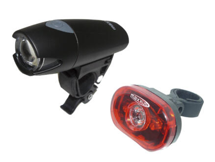 Maxxus Smart set d'éclairage vélo LED 0,5W 1