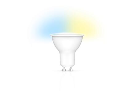 Qnect Smart spot LED GU10 4,5W dimmable wifi couleur