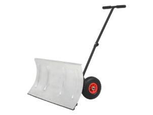 Sneeuwploeg handbediend met wielen 100x44 cm