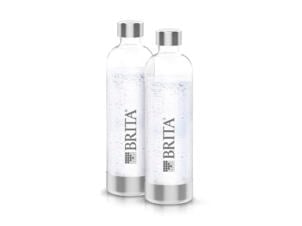 Brita SodaONE bouteille PET réutilisable 1l pour machine eau gazeuse 2 pièces