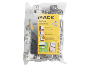 Mack Soft Close Clip-On scharnier opliggende deur 35mm 12 stuks