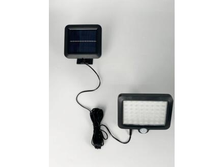 Solar straler met sensor zwart 240lm