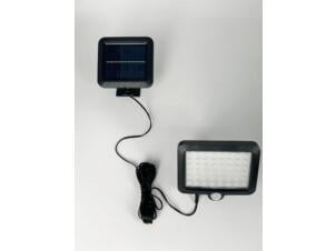Solar straler met sensor zwart 240lm
