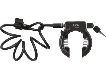 Axa Solid Plus cadenas vélo antivol de cadre + Newton PI150 cadenas vélo câble antivol plug in 1