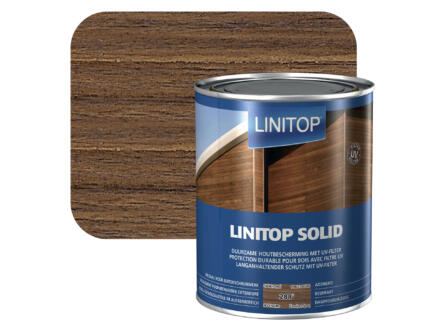 Linitop Solid beits 2,5l donkere eik #288 1