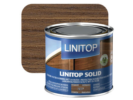 Linitop Solid beits Solid 0,5l donkere eik #288 1
