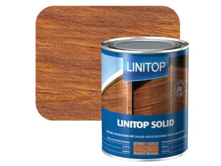 Linitop Solid lasure 1l chêne moyen #286 1