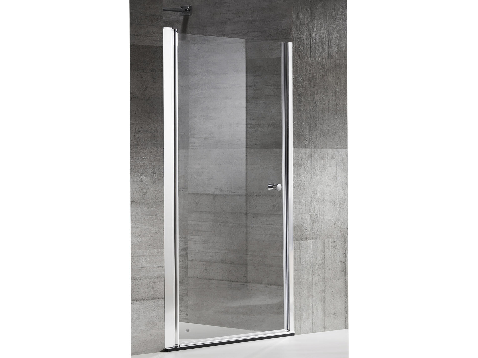 Lafiness Solide 6 porte de douche pivotante 80x200 cm verre transparent