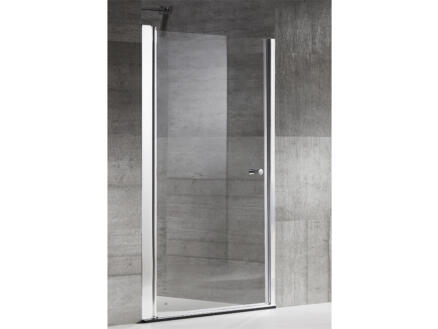 Lafiness Solide 6 porte de douche pivotante 90x200 cm verre transparent 1