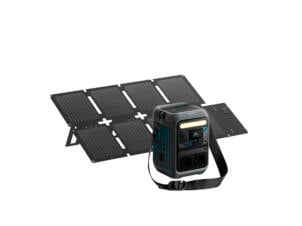Anker Solix Station d'alimentation Portable C300X: 288Wh - max output 600W + Panneau solaire 60W
