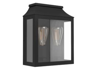 Eglo Soncino applique murale extérieure E27 max. 2x60 W noir