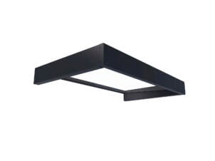 Canopia Sophia 1600 auvent de porte 160x95 cm transparent/anthracite