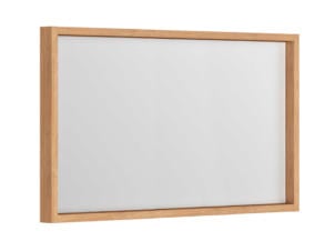 Allibert Sorento miroir 120x70 cm cadre chêne halifax
